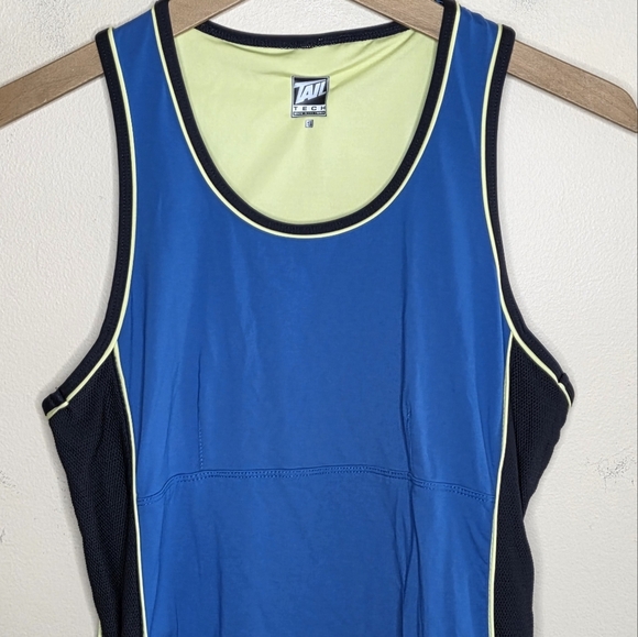 Tail Tech | Blue Black Athletic Tennis Pickleball Tank Dress Size Small - Picture 2 of 6